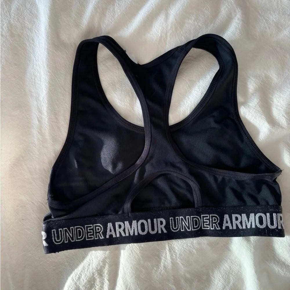 Set of 2 Under Armour Girls Sports Bra Youth Athletic Activewear